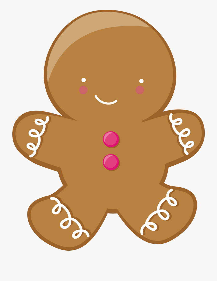 Gingerbread Man Clipart Boy Girl - Gingerbread Kid, Transparent Clipart