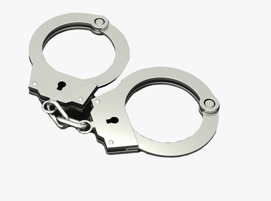 Handcuffs - Handcuffs Transparent Background, Transparent Clipart