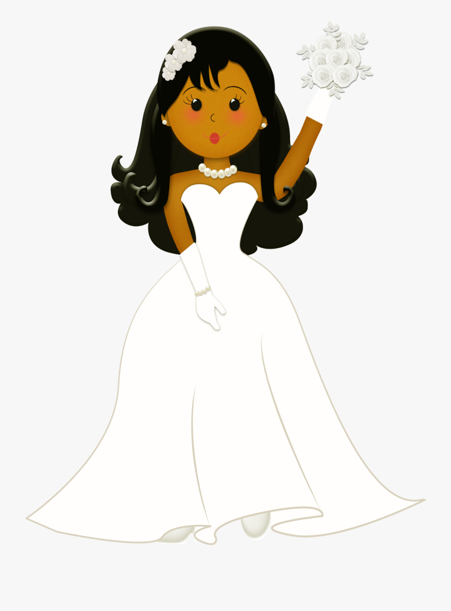 Cartoon Bride Png, Transparent Clipart