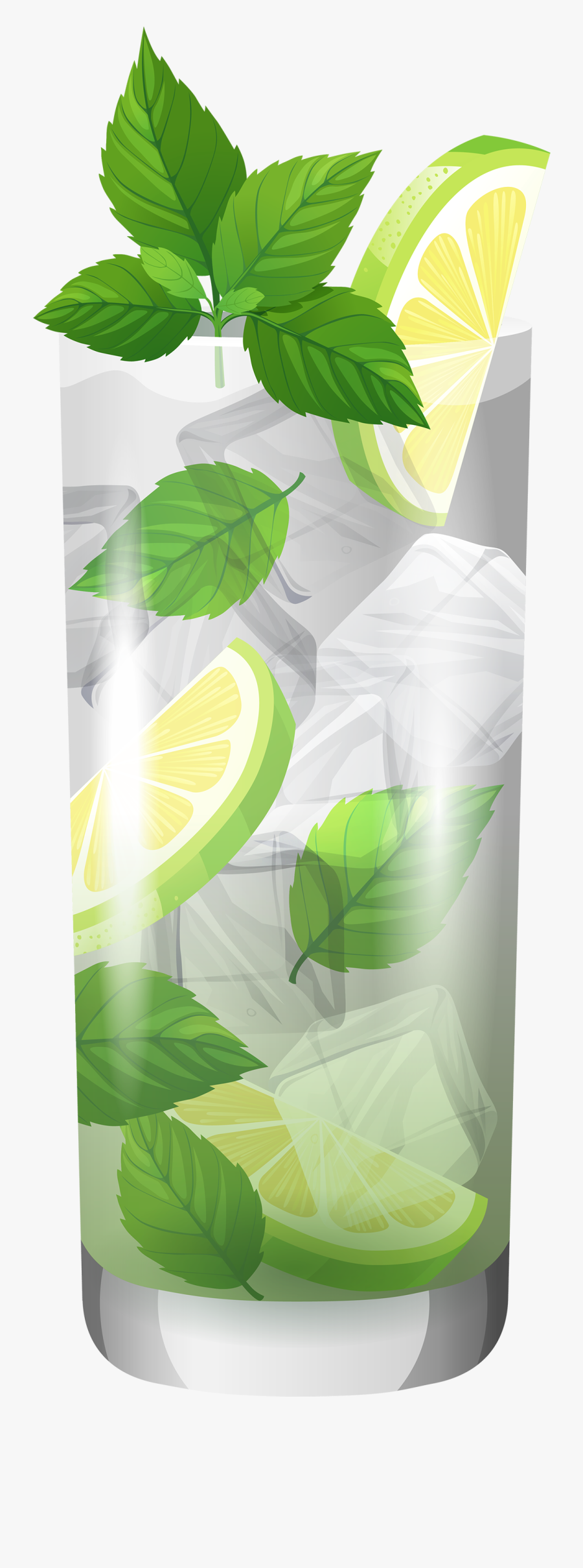 Transparent Cocktail Mojito Png Clipart - Happy Hour Drinks Png, Transparent Clipart