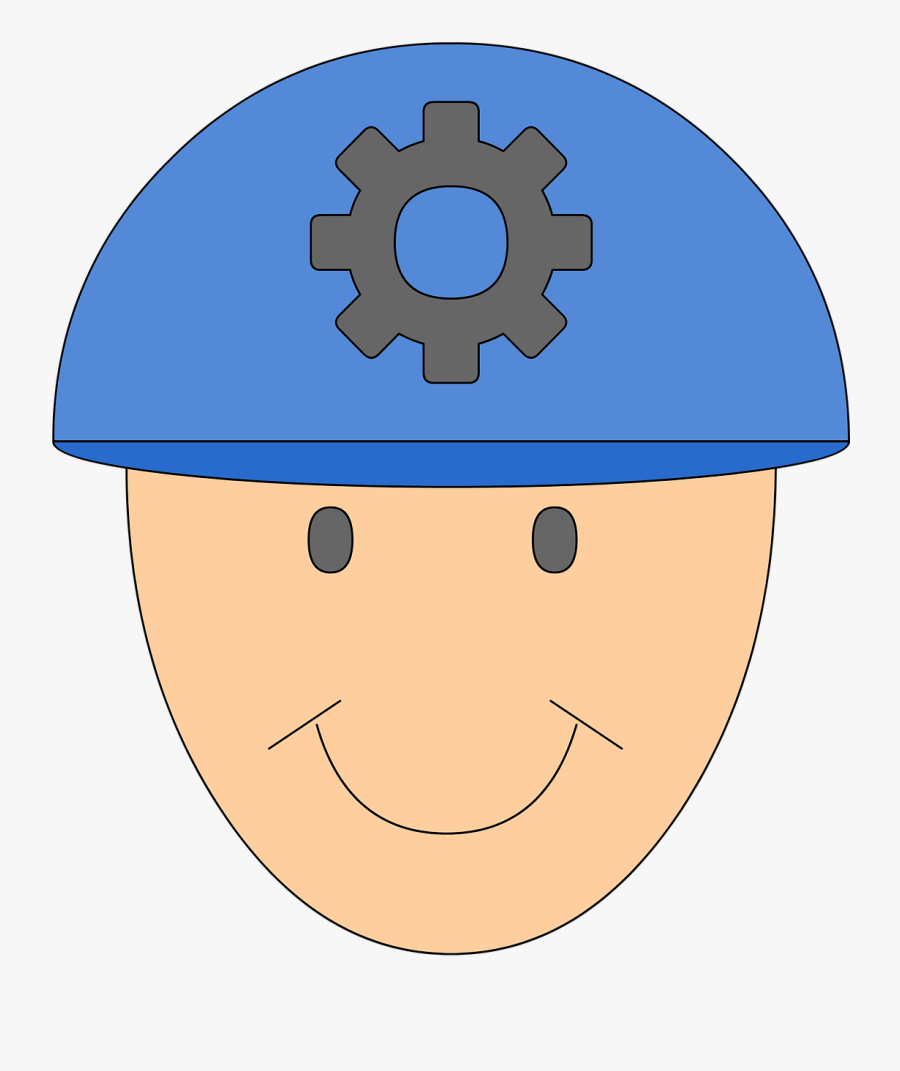 Engineer Clipart Face, Transparent Clipart
