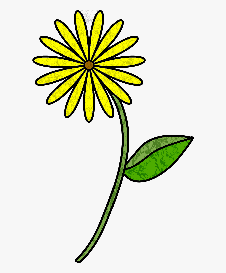 Simple Flower Drawing Designs, Transparent Clipart