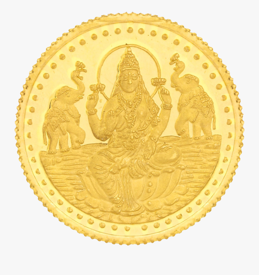 Coin Clipart Lakshmi - 1 Pavan Gold Coin, Transparent Clipart