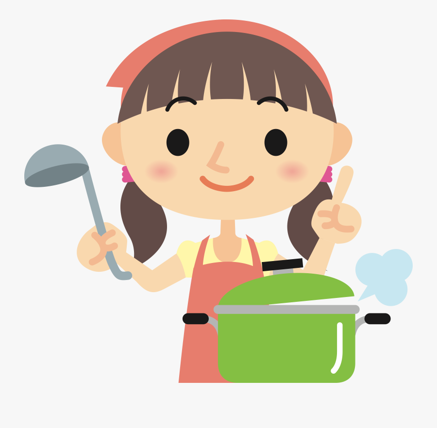 Transparent Woman Cooking Png - Cook Clipart Png, Transparent Clipart
