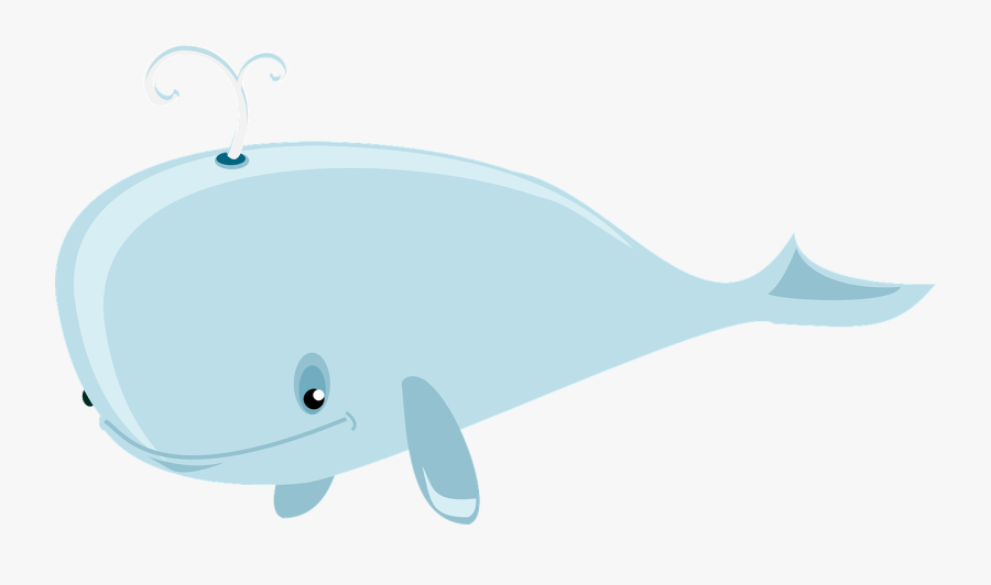 Cartoon Whale - Jonah Big Fish Cartoon, Transparent Clipart
