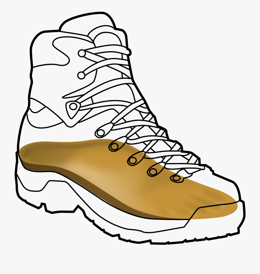 Hiking Boot Drawing At Getdrawings - Work Boots, Transparent Clipart