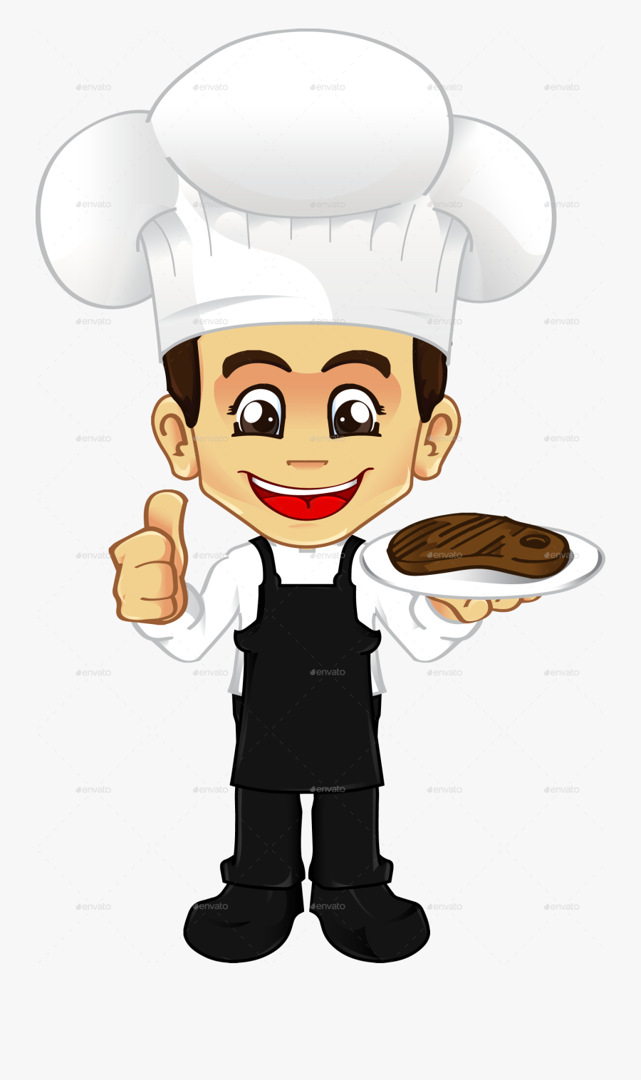 14 Cliparts For Free - Boy Chef Cooking Clipart, Transparent Clipart