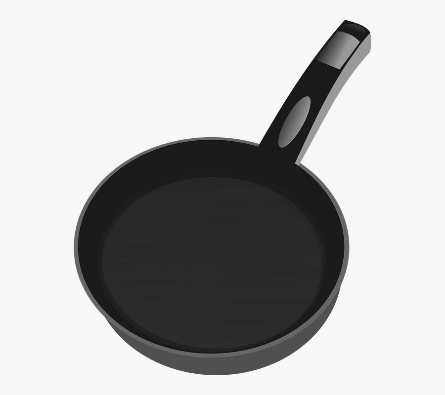 Cooking Pan Clipart - Frying Pan Clipart Transparent, Transparent Clipart