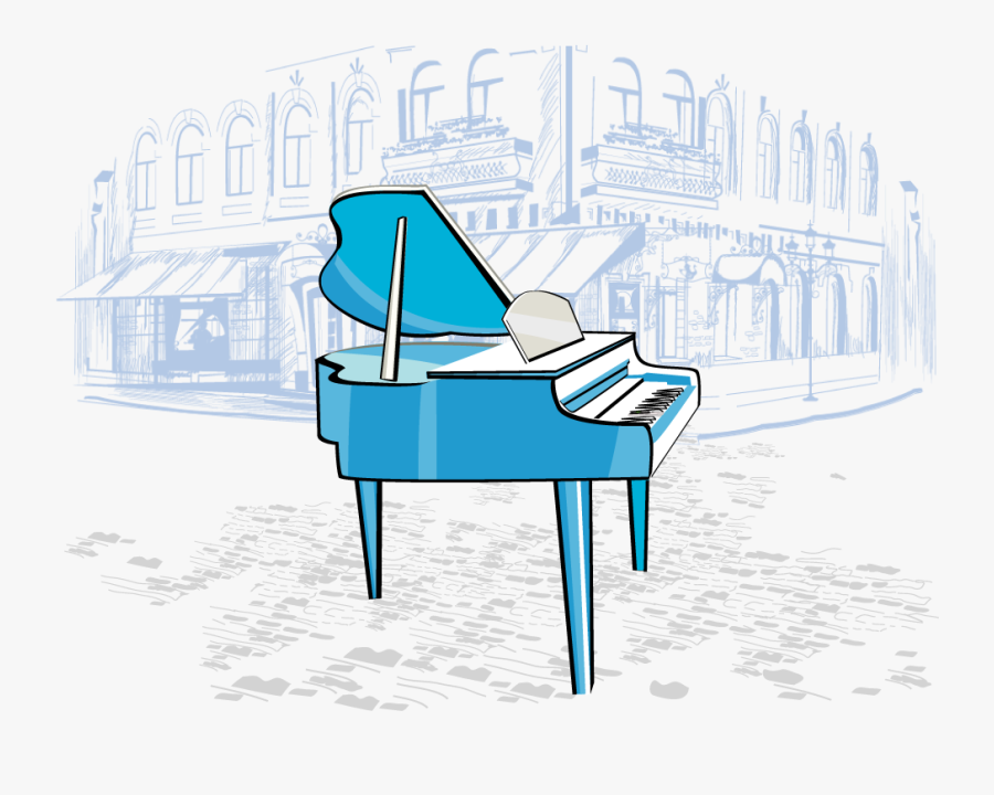 The Piano History & Workings - Guitar, Transparent Clipart