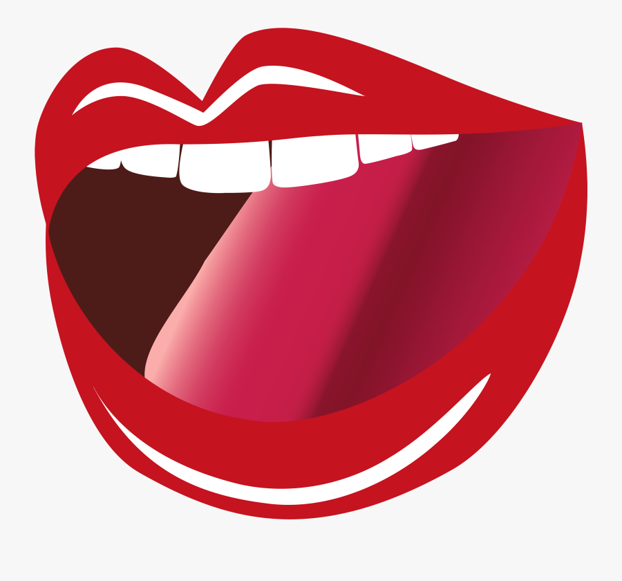 Clip Art Open Lips - Open Mouth Clipart Png, Transparent Clipart