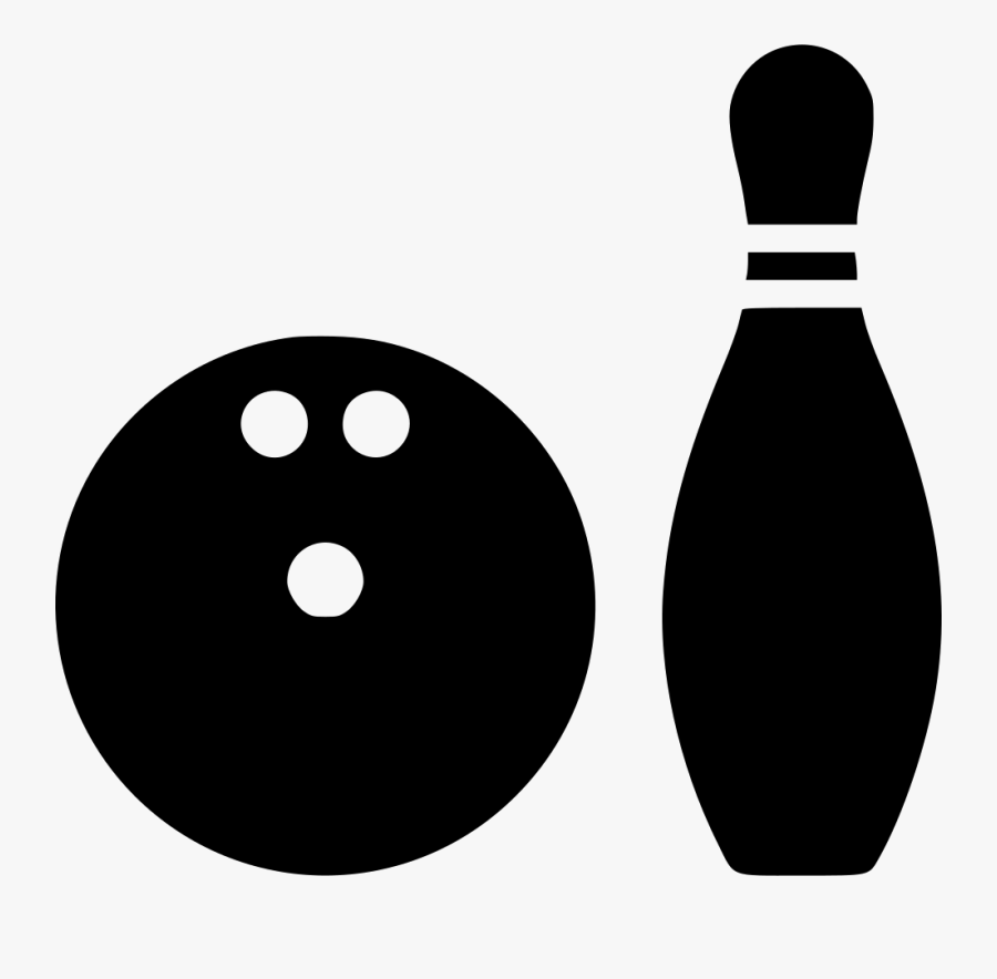 Clip Art Bowling Ball - Bowling Bowl And Pin, Transparent Clipart