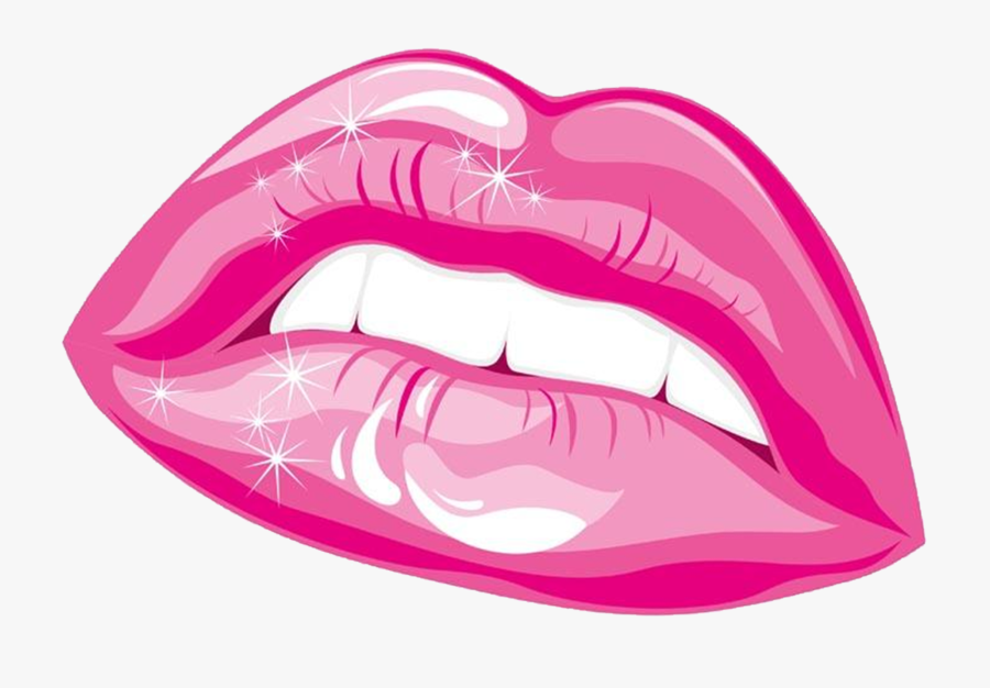 Pink Lip Png, Transparent Clipart