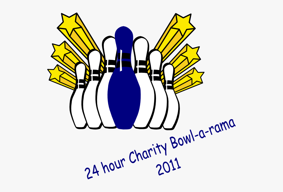 Transparent Charity Clipart - Bowling Clip Art Free, Transparent Clipart