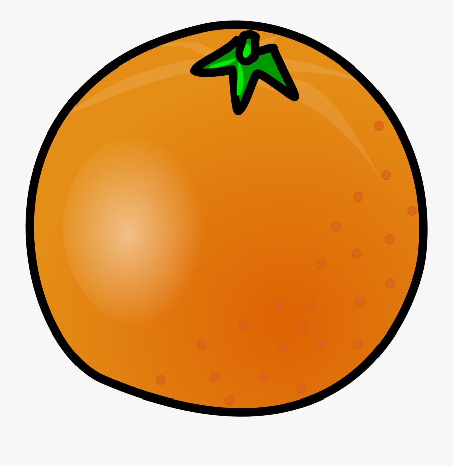 Orange Clip Art Free Free Clipart Images - Animated Picture Of An Orange, Transparent Clipart