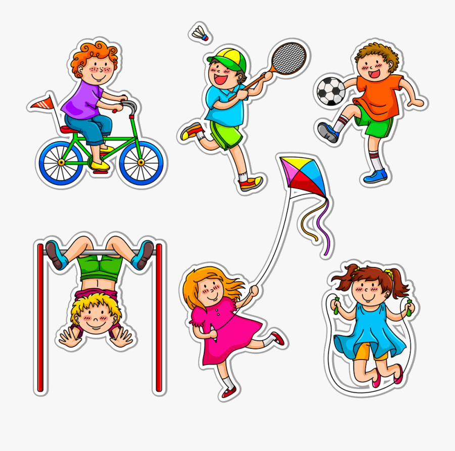 Exercising Clipart Childrens - Kilos Lokomotor , Free Transparent Clipart - ClipartKey