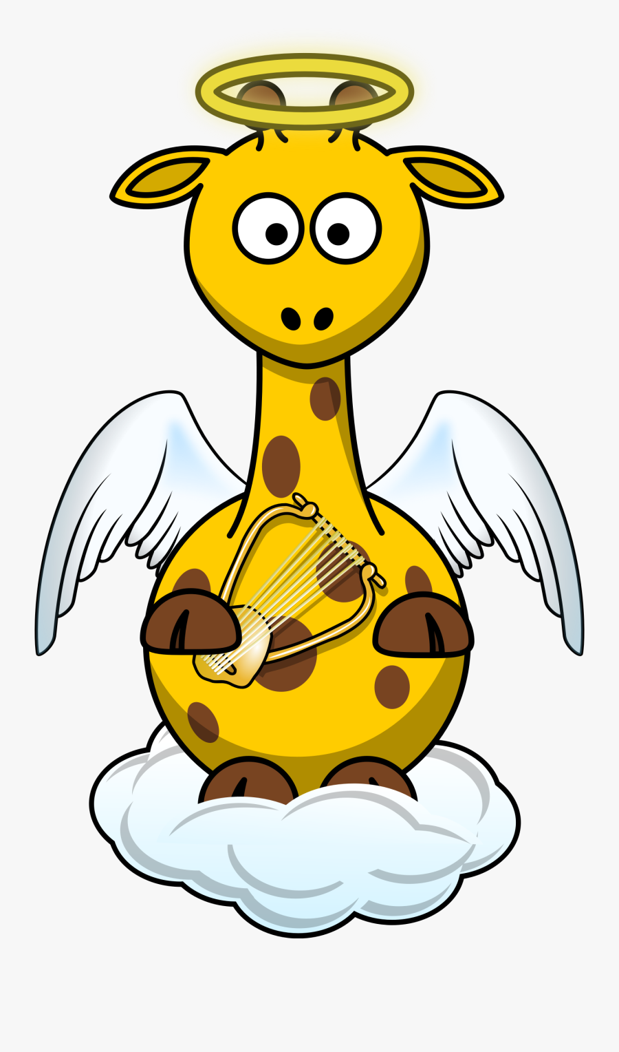 Clipart - Cartoon Giraffe Png, Transparent Clipart