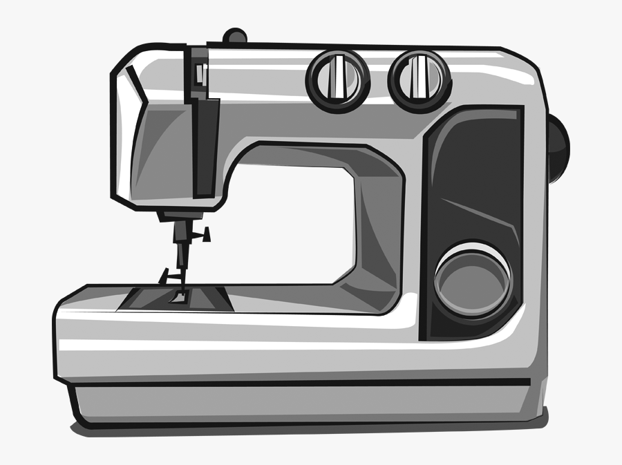 Sewing Machine Clip Art - Modern Sewing Machine Clipart, Transparent Clipart