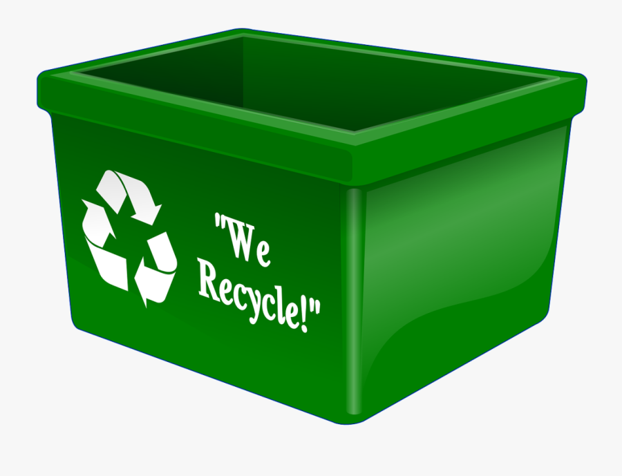 Issues Of The Environment - Recycling Bin, Transparent Clipart