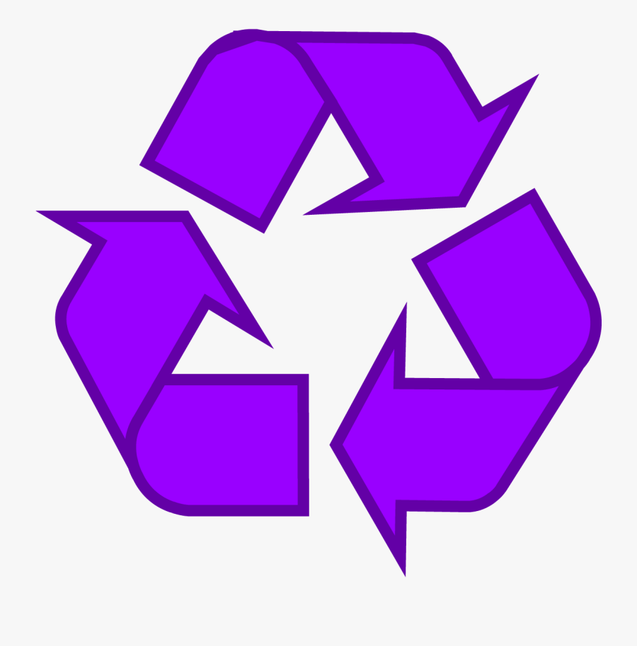 Recycle Clipart Recycling Sign - Pink Recycle Symbol, Transparent Clipart