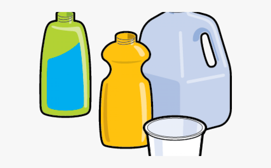 Recycle Clipart Plastics - Recycling Plastic Bottle Clipart, Transparent Clipart