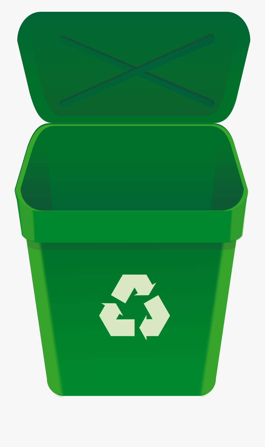 Recycle Recycling Can Clipart - Trash Bin Clip Art, Transparent Clipart