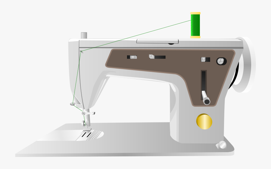 Free To Use & Public Domain Sewing Machine Clip Art - Sewing Machine In Png, Transparent Clipart