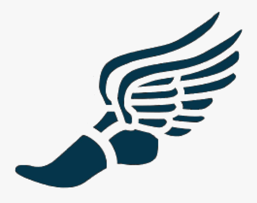 Track Shoe Clipart Clip Art Transparent Png - Track And Field Winged Foot, Transparent Clipart