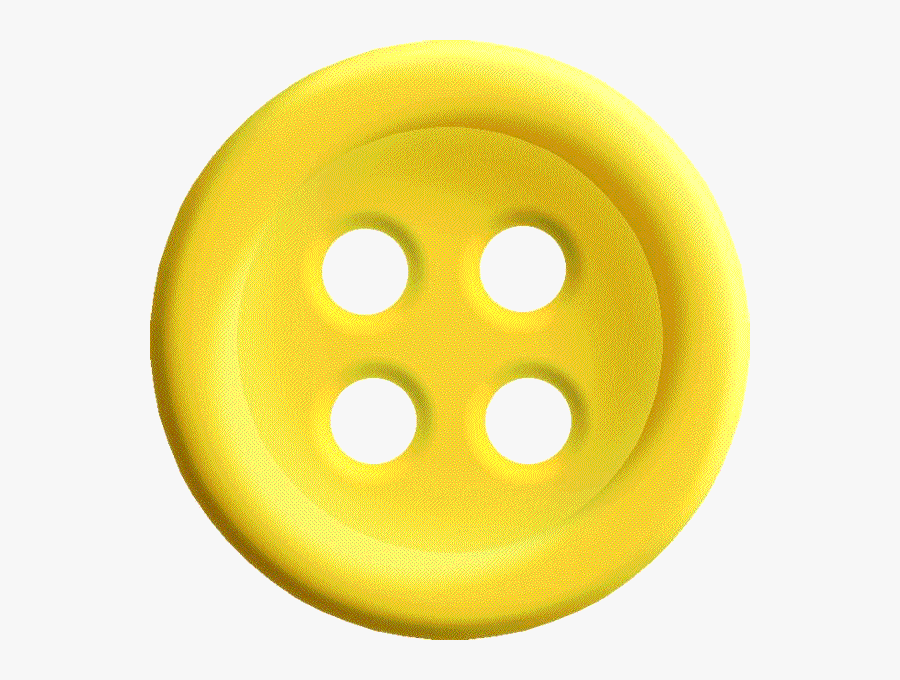 Yellow Sewing Button With 4 Hole Png Image Yellow Button No Background Free Transparent Clipart Clipartkey