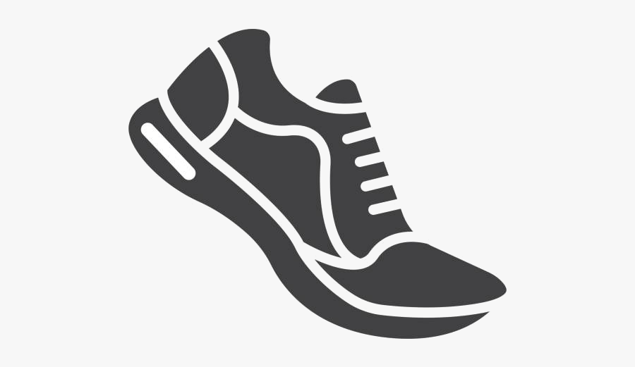 Track Shoe Top Running Shoes Clip Art Vector Graphics - Sport Shoe Vector, Transparent Clipart