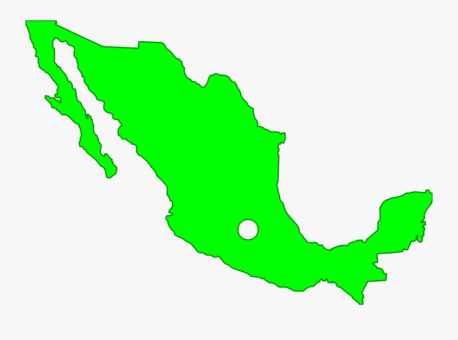Mexico Clipart Mexico Map Clipart - Vector De La Republica Mexicana, Transparent Clipart