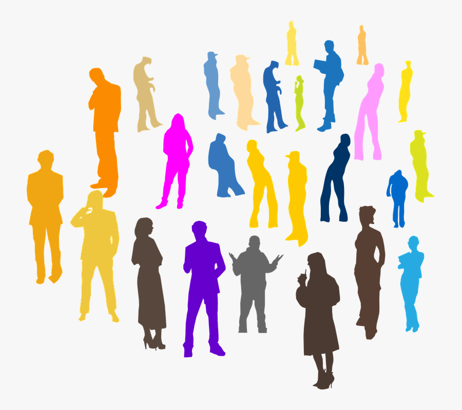 People, Crowd, Individuals, Group, Team, Standing - People Clip Art Png, Transparent Clipart