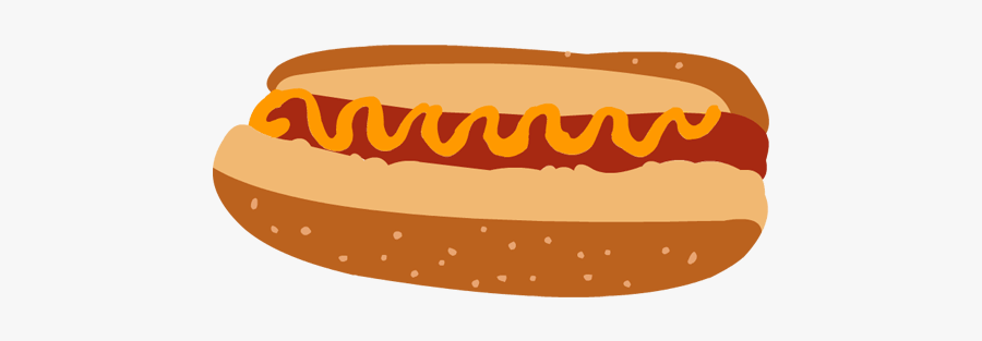 Clip Art Thanksgiving Hotdog Bread Food - Dodger Dog, Transparent Clipart