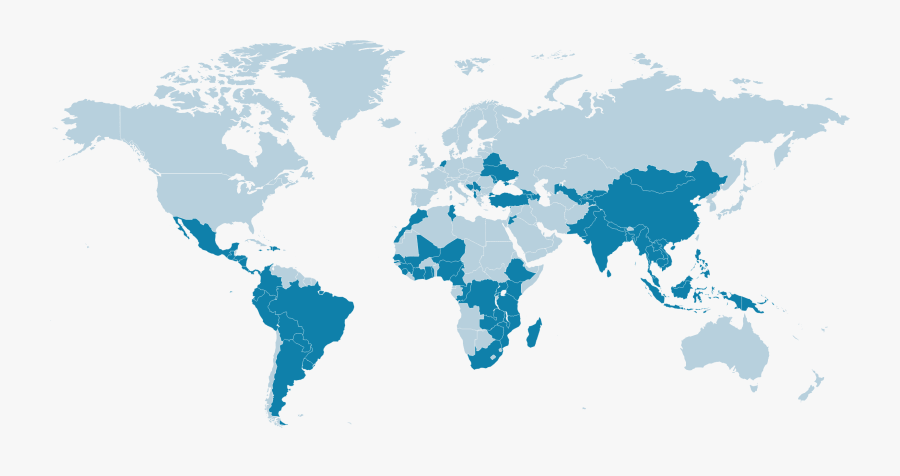 World Map, Invest With Fmo - World Map, Transparent Clipart