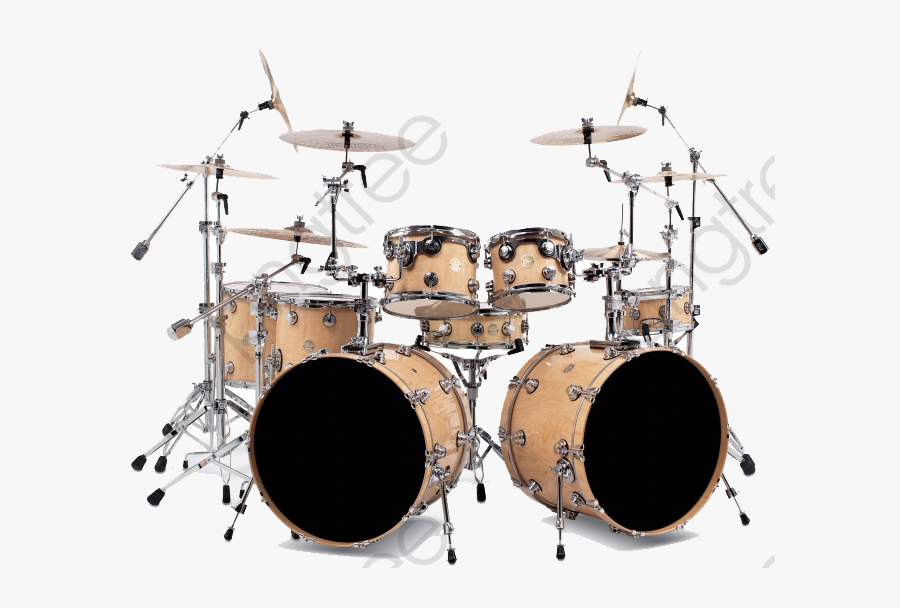 Drum Clipart Rock Band - Dw Drums Double Bass Drum, Transparent Clipart