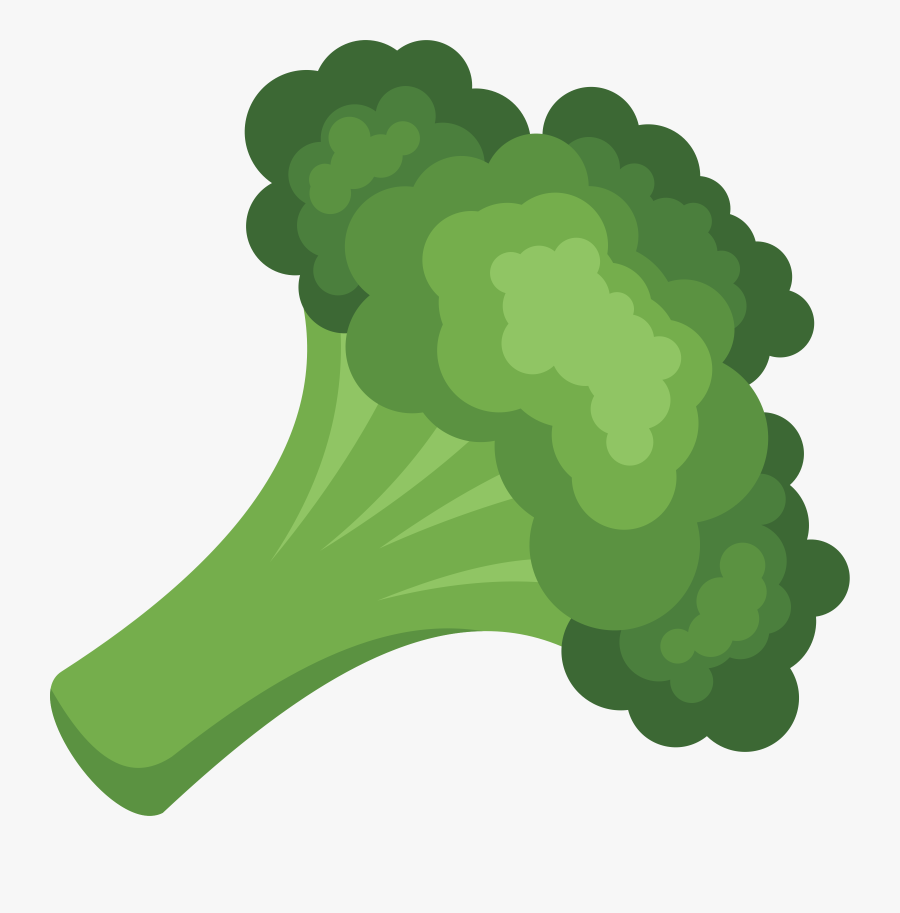 Transparent Brocoli Clipart - Cartoon Broccoli Png, Transparent Clipart
