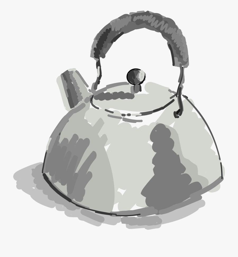 Kettle Clip Arts - Cartoon Kettle, Transparent Clipart