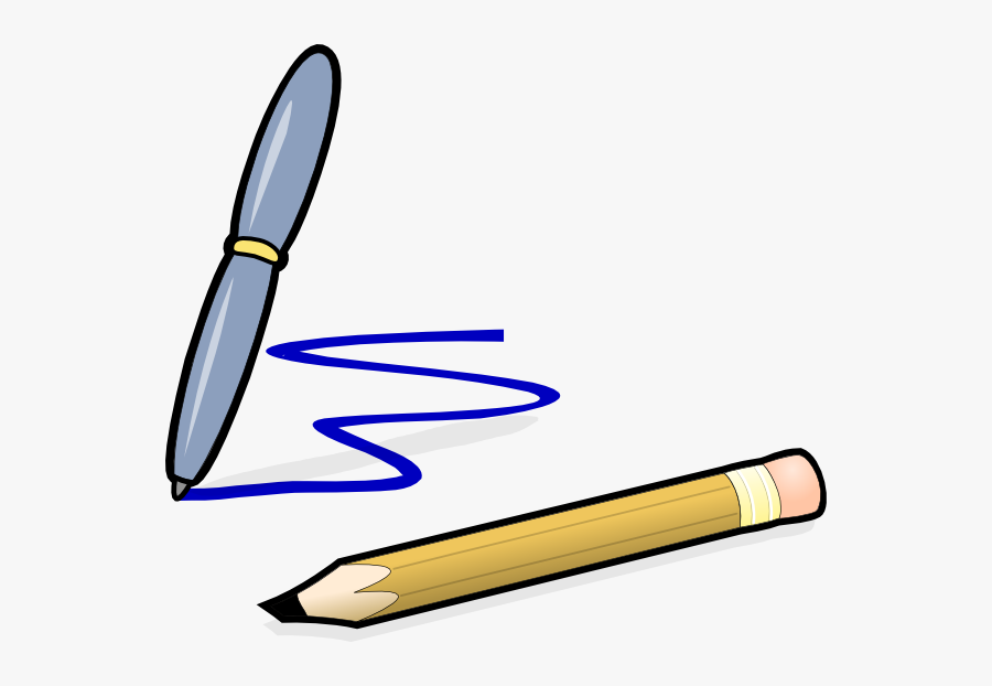 Thumb Image - Pen And Pencil Clip Art, Transparent Clipart