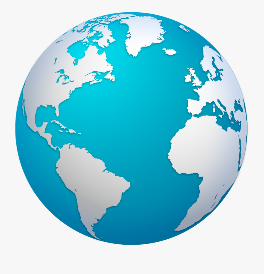 Earth Globe Map World Png File Hd Clipart - World Map Globe Png, Transparent Clipart