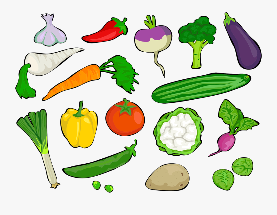 Bell Pepper, Broccoli, Brussels Sprouts, Carrot, Chile - Vegetables Clipart, Transparent Clipart