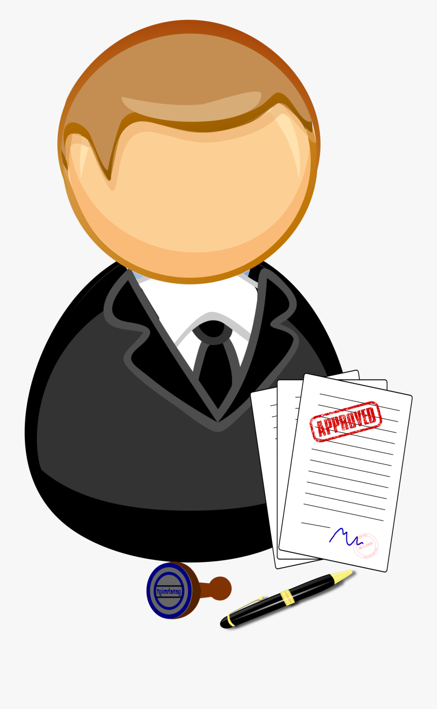 Lawyer Clipart Employment Law - Advogado Desenho Png, Transparent Clipart