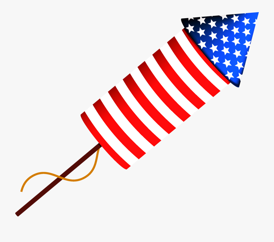 Usa Independence Day Clipart Fireworks, Transparent Clipart