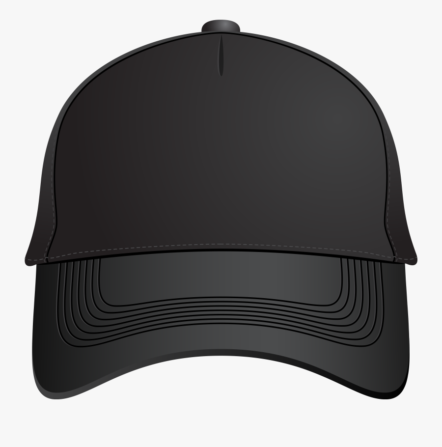 Black Baseball Cap Png Clipart - Black Cap Png, Transparent Clipart