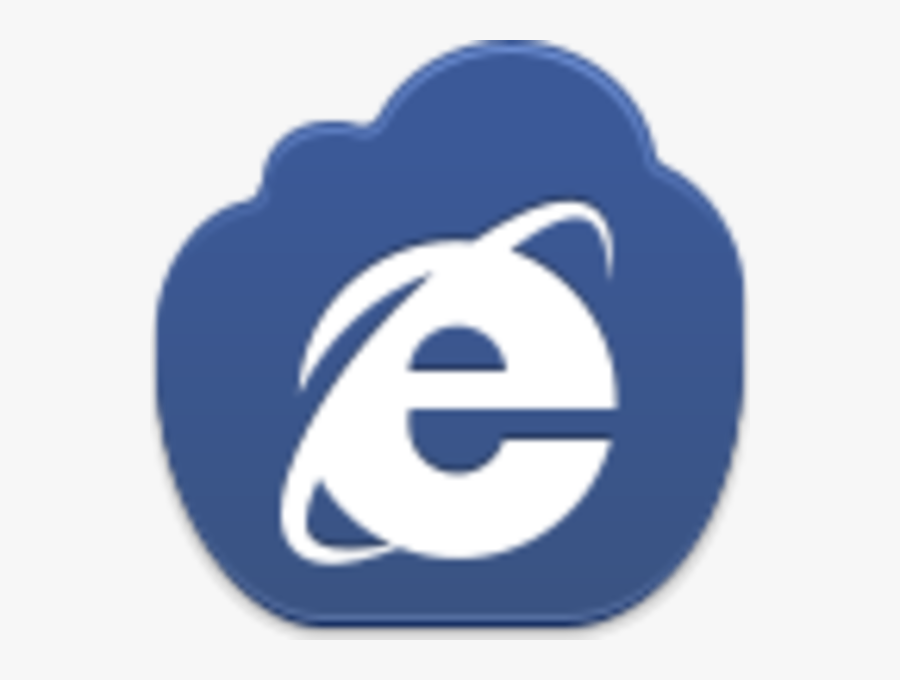 Red Internet Explorer Icon, Transparent Clipart