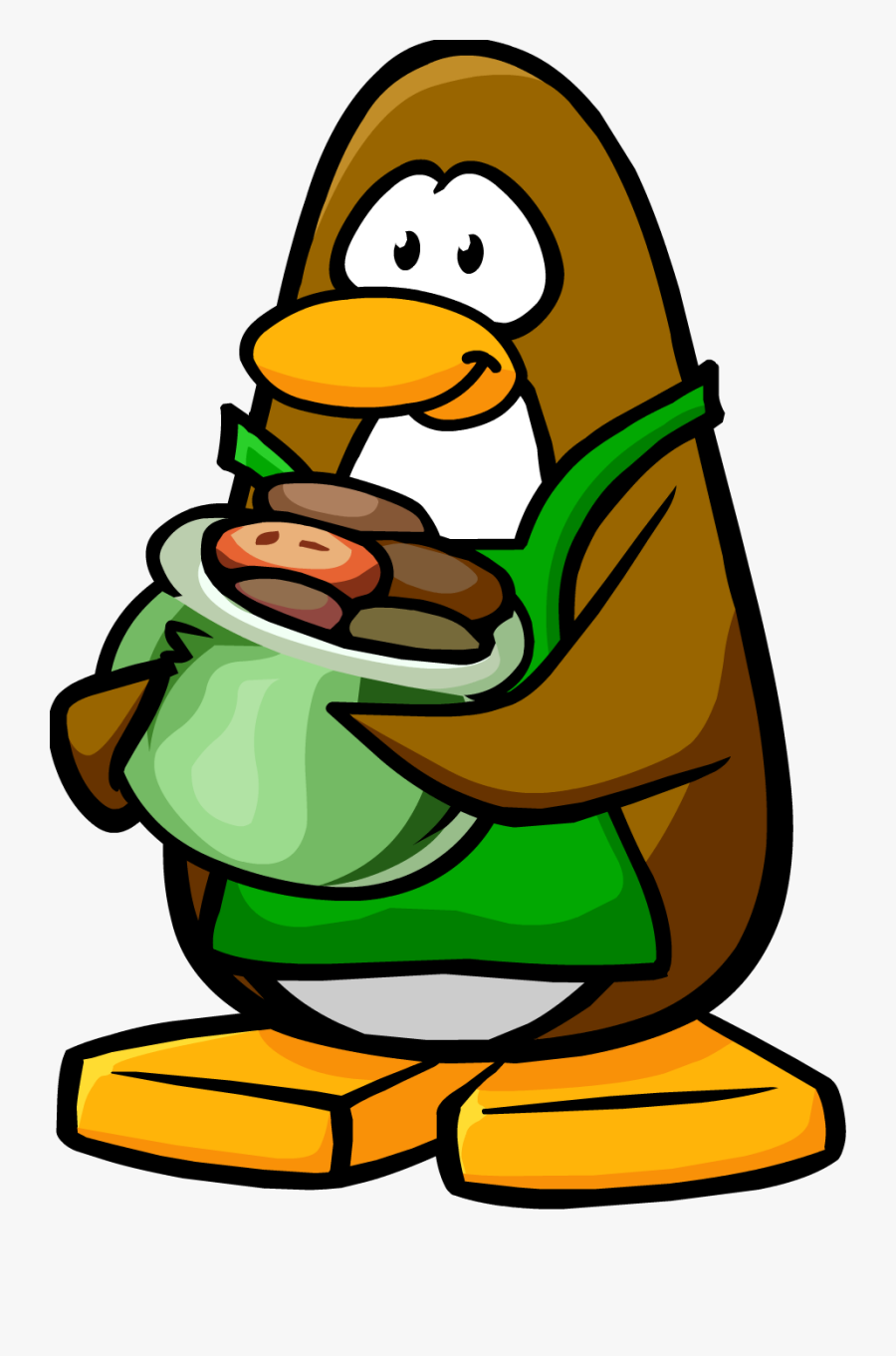 Club Penguin Wiki - Club Penguin Coffee Guy, Transparent Clipart