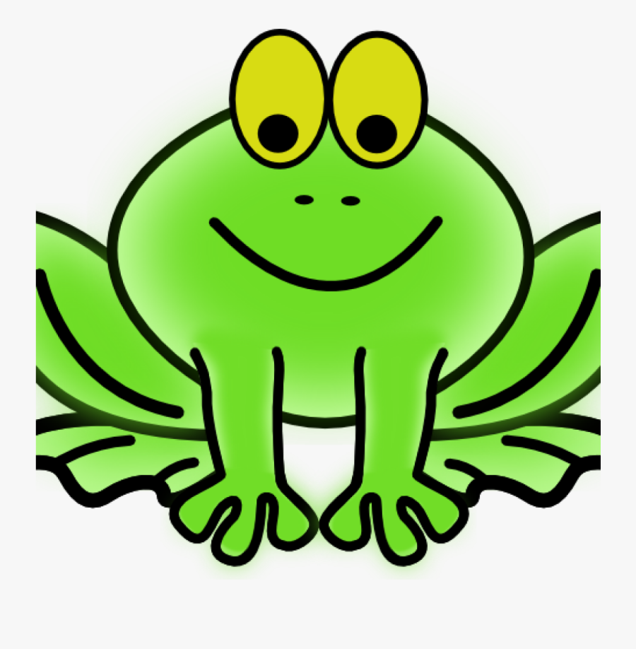 Frog Clipart Bug Eyed Frog Clip Art At Clker Vector - Black And White Frog Clip Art, Transparent Clipart