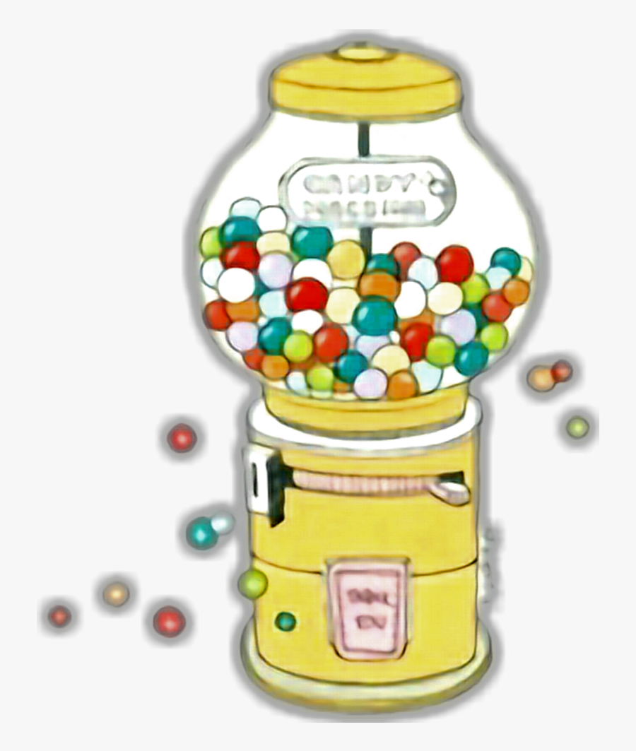 #candy #gum #gumballs #gumballmachine #gumballmachinesticker - Treasure, Transparent Clipart