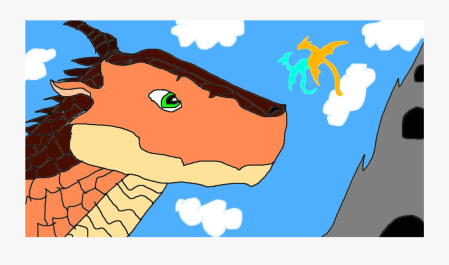 Wings Of Fire - Cartoon, Transparent Clipart