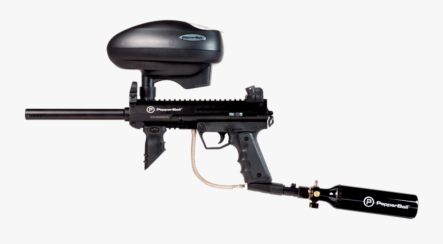 Paintball Guns Firearm Trigger Ranged Weapon - Border Patrol Pepper Balls, Transparent Clipart