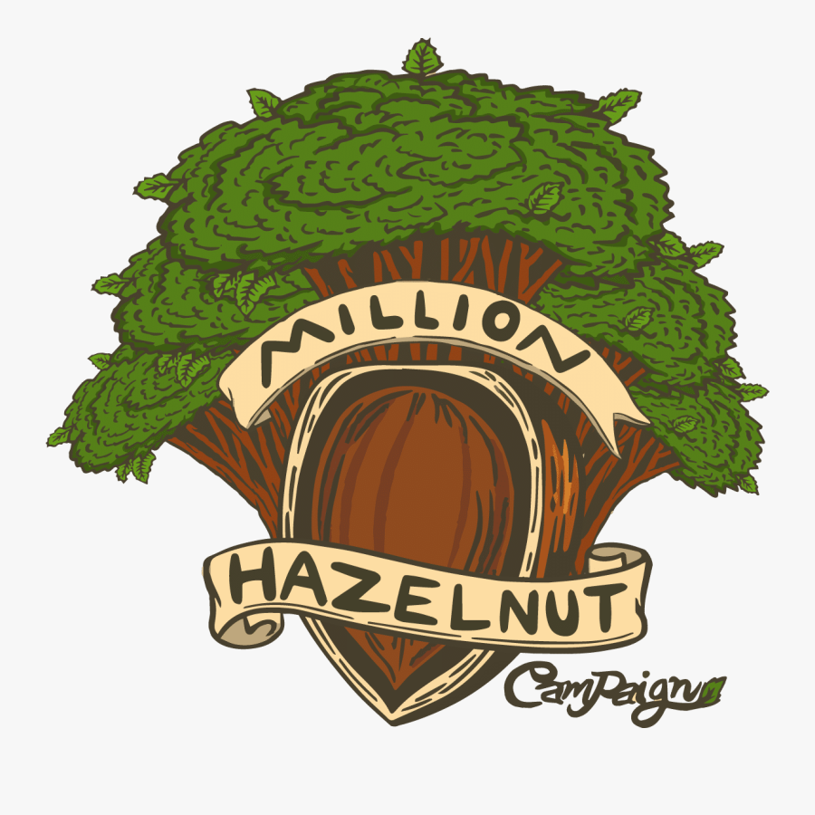 Hazelnutlogo - Million Hazelnut Campaign, Transparent Clipart