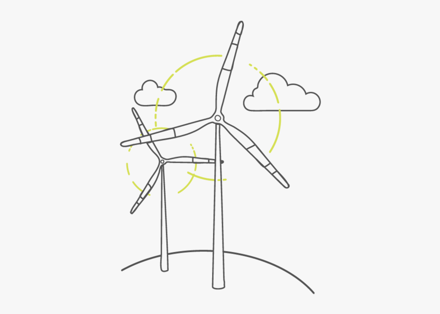 Turbine Clipart Draw - Drawing, Transparent Clipart